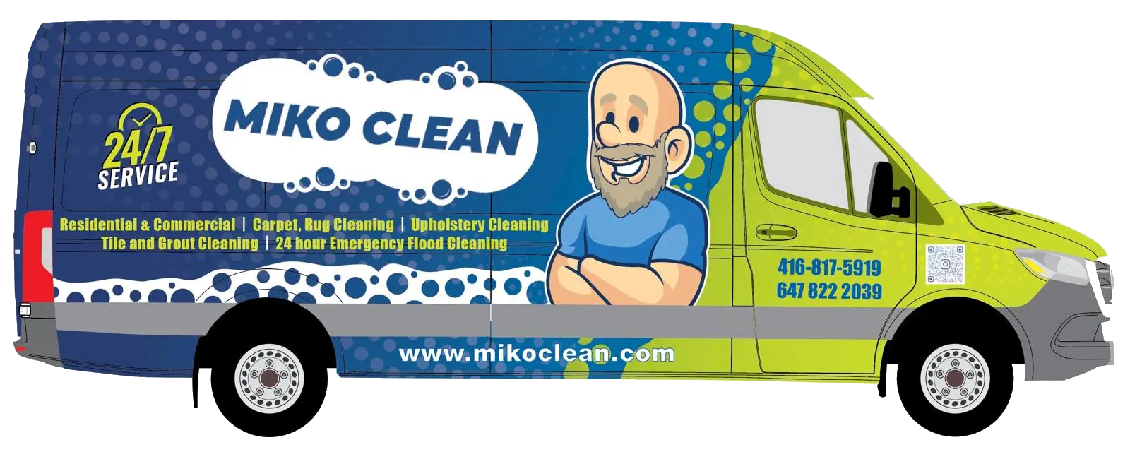 Miko Clean service van